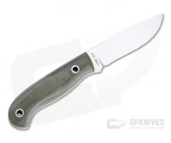 Mike Irie Model 110 Drop Point CPM-154 Green Canvas Micarta Fixed Blade 4744 5 Mike Irie Model 110 Drop Point CPM-154 Green Canvas Micarta Fixed Blade 4744 -Camping Knives best sale 4744 3