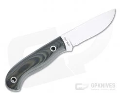 Mike Irie Model 110 Drop Point CPM-154 Green and Black Linen Micarta Fixed Blade 4746 -Camping Knives best sale 4746 3