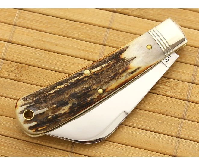 Northfield Cutlery #47 Harvester Burnt Stag 2 Northfield Cutlery #47 Harvester Burnt Stag - Image 2