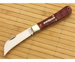 Camping Knives best sale 17 Tidioute #47 Harvester Red Bottle Glass Jig Bone