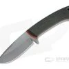 Tom Krein Custom TK-5 Magnum Hunter Acid Washed Nitro-V Green Linen Micarta Fixed Blade