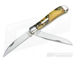 Tidioute Cutlery #48 Improved Trapper Tiger Eye Acrylic