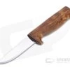 Helle Knives Fossekallen Laminated Stainless Curly Birch Fixed Blade Knife