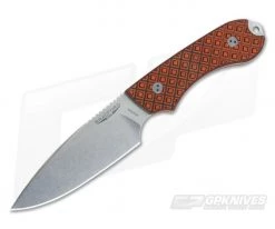 Bradford Knives Guardian4 Tiger Stripe False Edge Stonewash M390