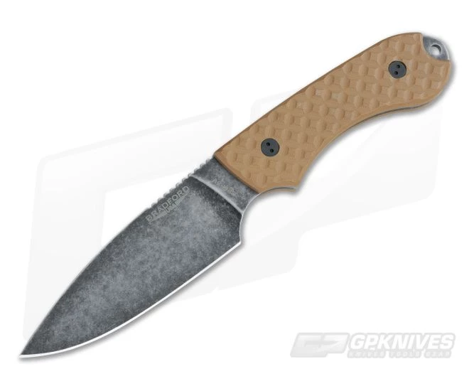 Bradford Knives Guardian4 PHT Flat Grind Coyote G10 Nimbus 3V 1 Bradford Knives Guardian4 PHT Flat Grind Coyote G10 Nimbus 3V
