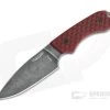 Bradford Knives Guardian4 Full Flat Grind Red G10 Nimbus 3V Fixed Blade Knife
