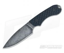 Bradford Knives Guardian4 PHT Flat Grind Black/Blue G10 Nimbus 3V