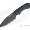 Bradford Knives Guardian4 Full Flat Grind 3D Black Micarta DLC 3V Fixed Blade Knife