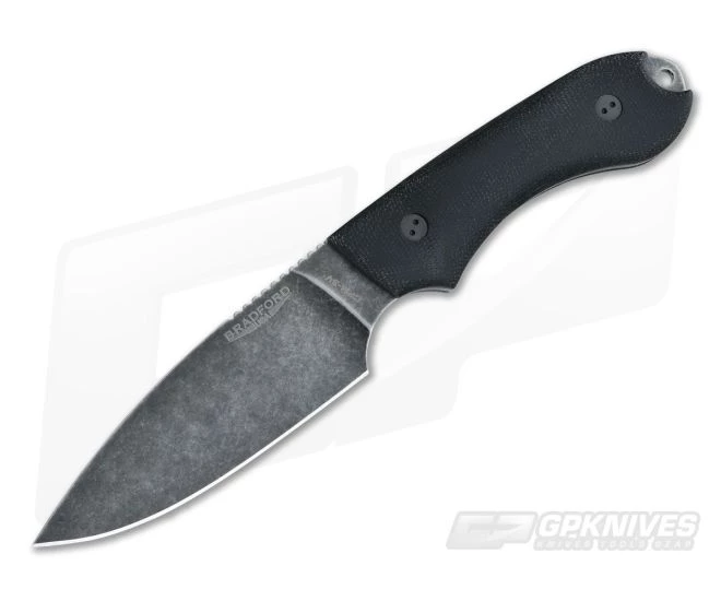 Bradford Knives Guardian4 PHT Flat Grind 3D Black Micarta Nimbus 3V 1 Bradford Knives Guardian4 PHT Flat Grind 3D Black Micarta Nimbus 3V