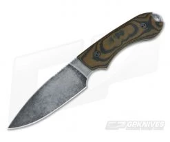 Bradford Knives Guardian4 PHT Flat Grind 3D Camo Micarta Nimbus 3V