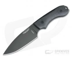 Bradford Knives Guardian4 Full Flat Grind 3D Carbon Fiber DLC 3V Fixed Blade Knife