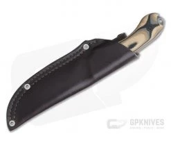 Bradford Knives Guardian4 Full Flat Grind 3D G-Wood Nimbus 3V Fixed Blade Knife