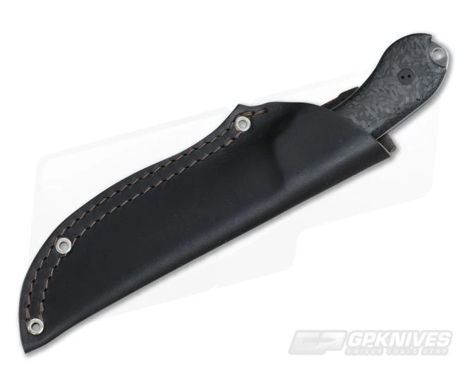 Bradford Knives Guardian4 Full Flat Grind 3D Carbon Fiber Nimbus 3V Fixed Blade Knife 4 Bradford Knives Guardian4 Full Flat Grind 3D Carbon Fiber Nimbus 3V Fixed Blade Knife - Image 4