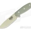 ESEE 4 Desert Tan Plain Edge Green Sheath