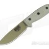 ESEE 4 Plain Edge with MOLLE Back Dark Earth Blade