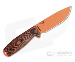 ESEE 4 Orange Blade 3D Orange/Black G10 Handles Fixed Blade 4POR-006 5 ESEE 4 Orange Blade 3D Orange/Black G10 Handles Fixed Blade 4POR-006 -Camping Knives best sale 4por 006 3