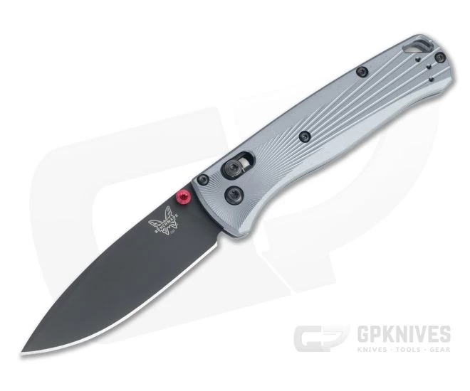 Benchmade Bugout Black M390 Milled Gray Aluminum AXIS Lock Folder 535BK-4 1 Benchmade Bugout Black M390 Milled Gray Aluminum AXIS Lock Folder 535BK-4