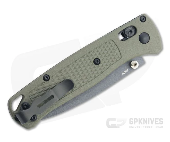 Benchmade Bugout Gray Cerakote S30V Ranger Green Folder 535GRY-1 2 Benchmade Bugout Gray Cerakote S30V Ranger Green Folder 535GRY-1 - Image 2