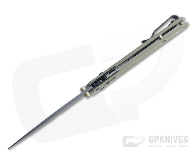 Benchmade Bugout Gray Cerakote S30V Ranger Green Folder 535GRY-1 3 Benchmade Bugout Gray Cerakote S30V Ranger Green Folder 535GRY-1 - Image 3