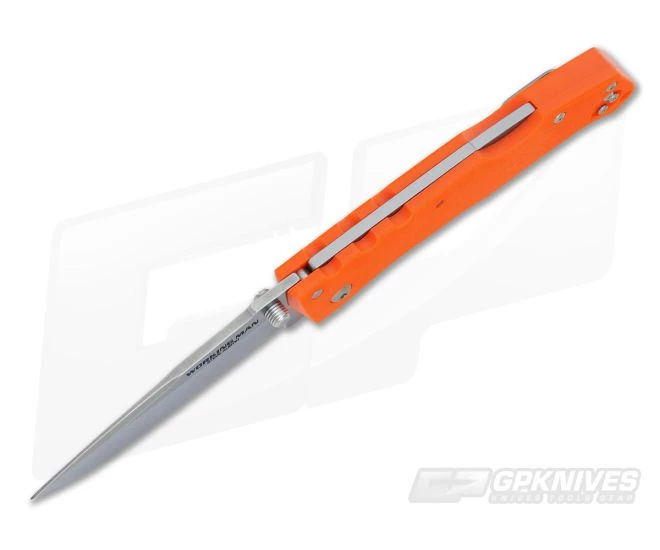 Cold Steel Working Man Blaze Orange Folder 54NVRY 3 Cold Steel Working Man Blaze Orange Folder 54NVRY - Image 3