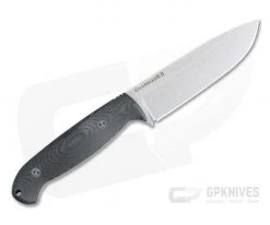 Bradford Knives Guardian5.5 3D Black Micarta Sabre Grind Stonewash 3V 5 Bradford Knives Guardian5.5 3D Black Micarta Sabre Grind Stonewash 3V -Camping Knives best sale 55s 101 3