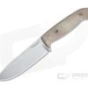 Bradford Knives Guardian5.5 3D Natural Micarta Sabre Grind Stonewash 3V