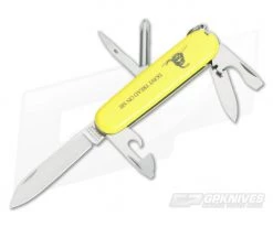 Victorinox Tinker Gadsden Flag Yellow Swiss Army Knife 1.4603R9-X4