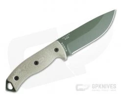 ESEE 5 OD Green Blade 3D Green Canvas Micarta Handles Fixed Blade 5POD-017 -Camping Knives best sale 5pod 017 3