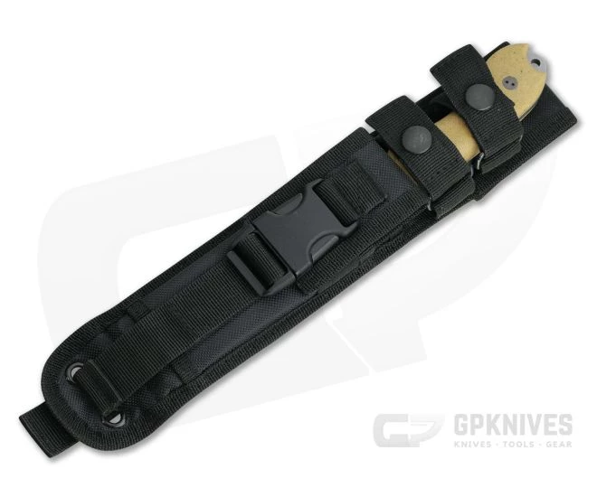 Bradford Guardian5 Sabre Ground Stonewashed 3V 3D Natural Canvas Micarta Fixed Blade 2 Bradford Guardian5 Sabre Ground Stonewashed 3V 3D Natural Canvas Micarta Fixed Blade - Image 2