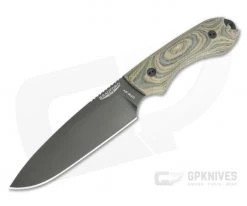 Bradford Guardian5 Sabre Ground DLC 3V 3D Camo Canvas Micarta Fixed Blade