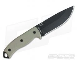ESEE 5S Serrated Black with Black Kydex Sheath -Camping Knives best sale 5s e 3