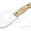 Helle Knives x Vox Utvaer 12C27 Curly Birch Full Tang Fixed Blade Knife