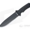 MAC Coltellerie 631-BE Black Nitro-B Black Polymer Outdoor Fixed Blade