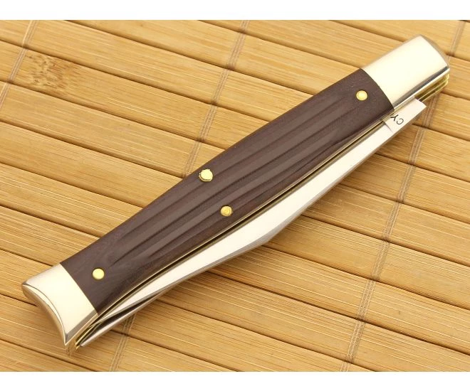 Great Eastern #63 Fish Knife Maroon Jigged Micarta 2 Great Eastern #63 Fish Knife Maroon Jigged Micarta - Image 2