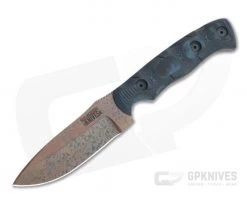 Dawson Knives Huntsman Arizona Copper 3V Blue/Black G10 Fixed Blade
