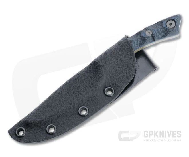 Dawson Knives Angler Arizona Copper 3V Blue/Black G10 Fixed Blade 2 Dawson Knives Angler Arizona Copper 3V Blue/Black G10 Fixed Blade - Image 2