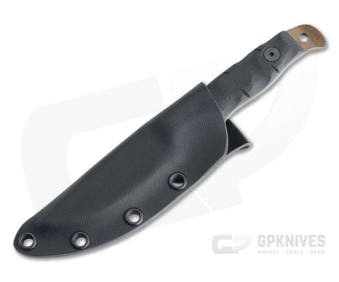 Dawson Knives Handyman Arizona Copper 3V Black G10 Fixed Blade 2 Dawson Knives Handyman Arizona Copper 3V Black G10 Fixed Blade - Image 2