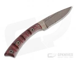 Dawson Knives Angler Arizona Copper 3V Red/Black G10 Fixed Blade 5 Dawson Knives Angler Arizona Copper 3V Red/Black G10 Fixed Blade -Camping Knives best sale 64117 3