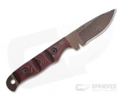 Dawson Knives Handyman Arizona Copper 3V Red/Black G10 Fixed Blade -Camping Knives best sale 64148 3 1