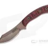 Dawson Knives Snakebite Arizona Copper 3V Red/Black G10 Pocket Fixed Blade