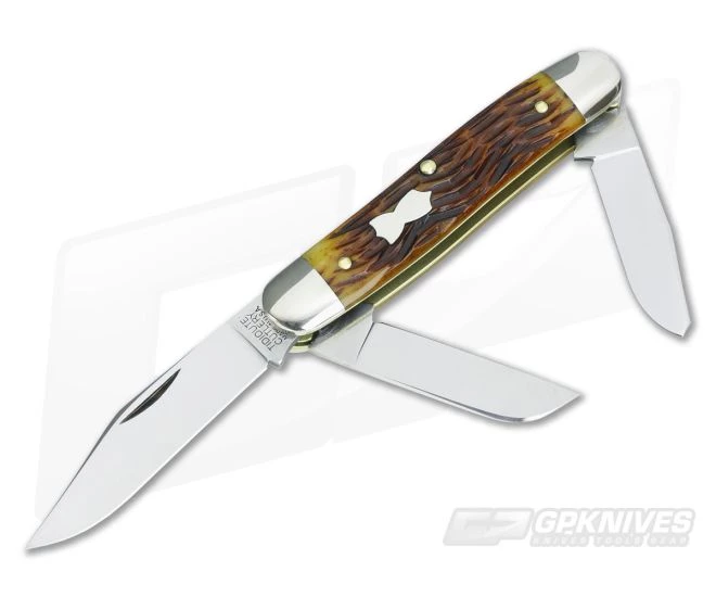 Tidioute Cutlery #66 Calf Roper Antique Autumn Bone 1 Tidioute Cutlery #66 Calf Roper Antique Autumn Bone