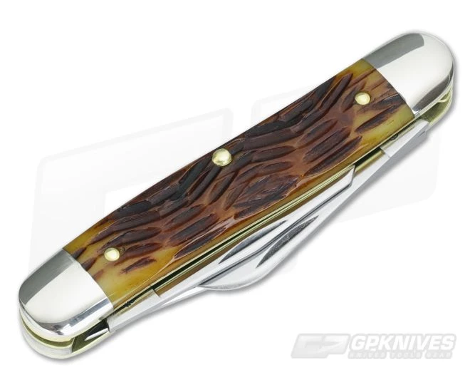 Tidioute Cutlery #66 Calf Roper Antique Autumn Bone 2 Tidioute Cutlery #66 Calf Roper Antique Autumn Bone - Image 2