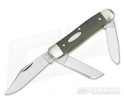 Tidioute Cutlery #66 Calf Roper Green Canvas Micarta