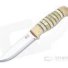 Helle Knives SE 2022 Limited Edition Stacked Antler Curly Birch Fixed Blade Knife