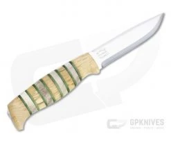 Helle Knives SE 2022 Limited Edition Stacked Antler Curly Birch Fixed Blade Knife -Camping Knives best sale 684 se 3