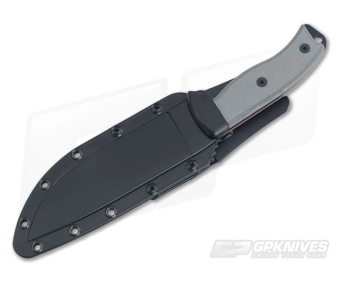 ESEE 6 Black Plain Edge Blade Black Sheath 2 ESEE 6 Black Plain Edge Blade Black Sheath - Image 2