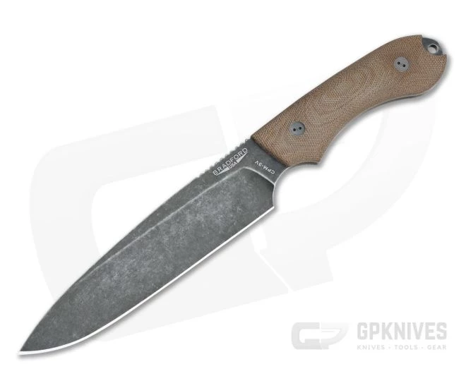 Bradford Knives Guardian6 Sabre Nimbus 3V 3D Natural Micarta 1 Bradford Knives Guardian6 Sabre Nimbus 3V 3D Natural Micarta
