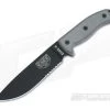 ESEE 6S-B Part Serrated Blade Black Sheath