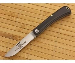 Farm and Field Tool Bullnose Work Knife Black Delrin