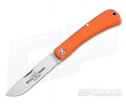 Farm and Field Tool Bullnose Work Knife Orange Delrin 2017